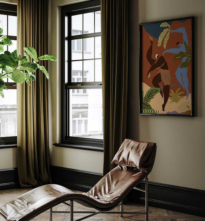 Wild Rhythm , BOHO ART PAINTINGS