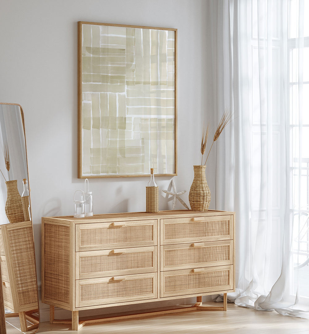 Elevate your decor with NEUTRAL TANGLE III, ABSTRACT PAINTINGS, a stunning artwork for any space.