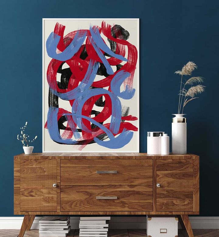 COLORFUL STROKES, ABSTRACT PAINTINGS