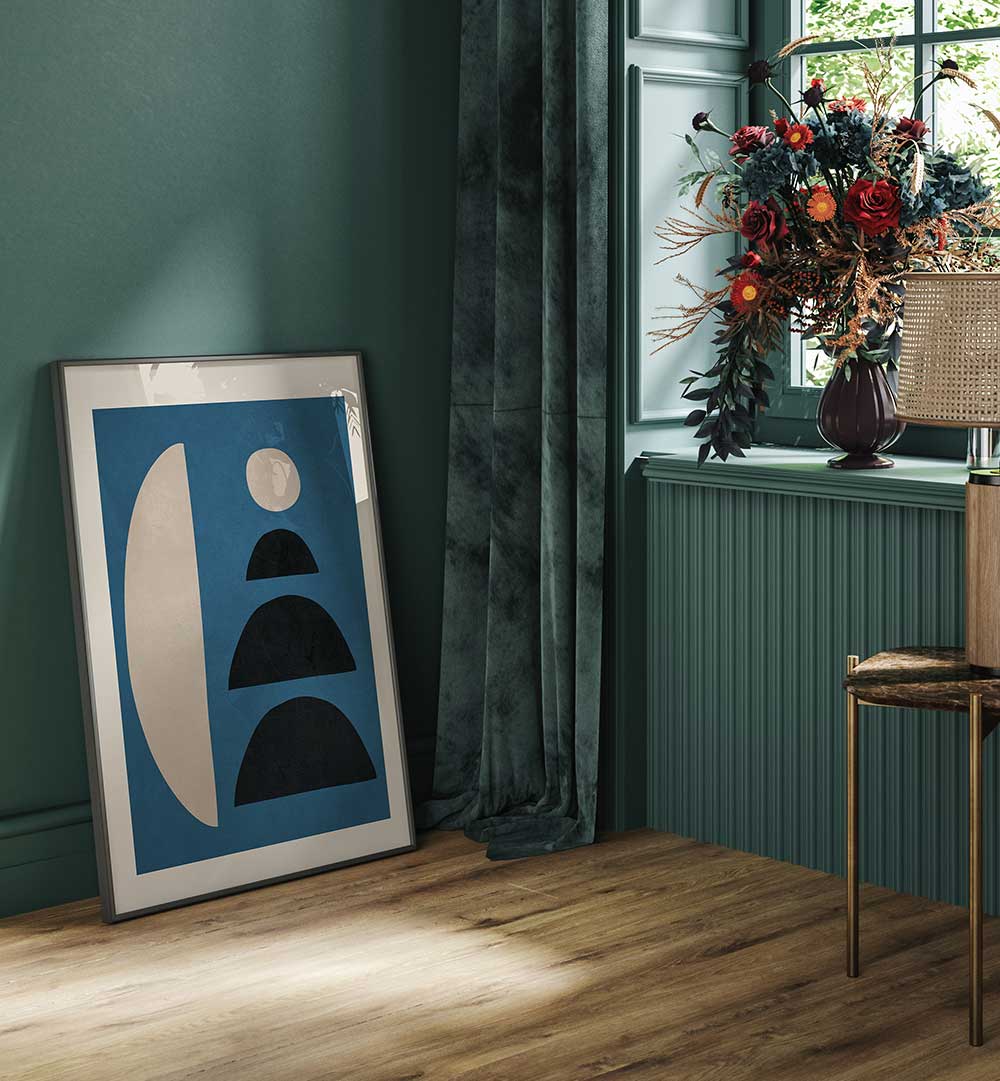 GEOMETRIC HARMONY V , ABSTRACT PAINTINGS