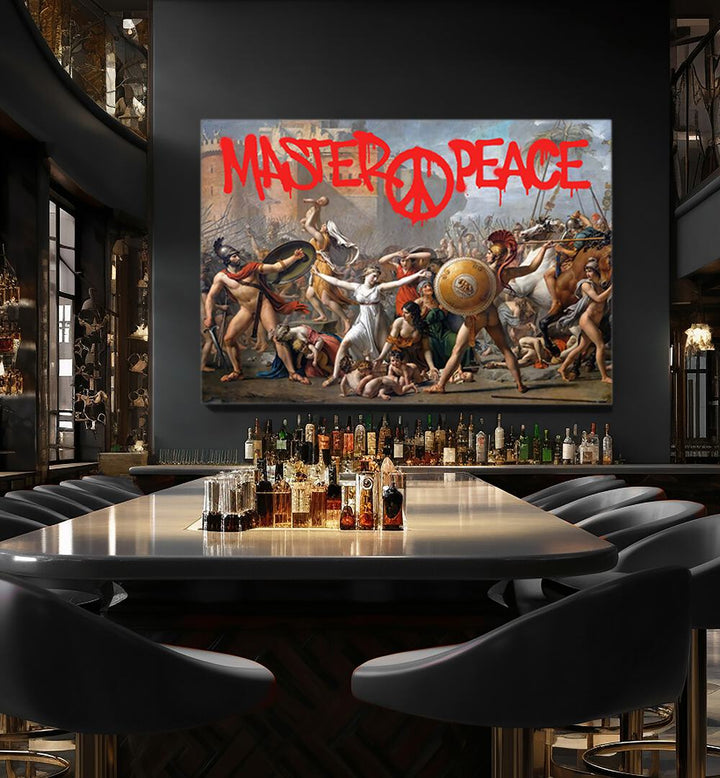 Transform your decor with MASTERPEACE, ALTERED ART PRINTS that redefine artistic expression by DIKHOTOMY.