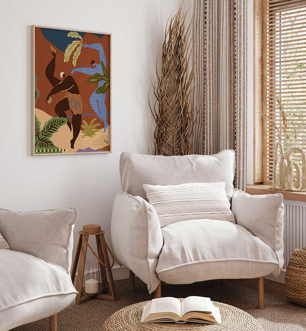 Wild Rhythm , BOHO ART PAINTINGS