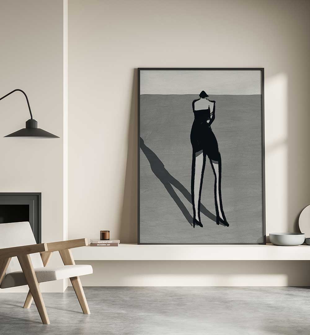 PORTRAIT AND SHADOW , PORTRAITS & FIGURATIVE ILLUSTRATIONS