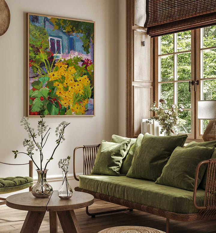 BUCKS COUNTY TAVERN , FLORAL FLOWER PAINTINGS