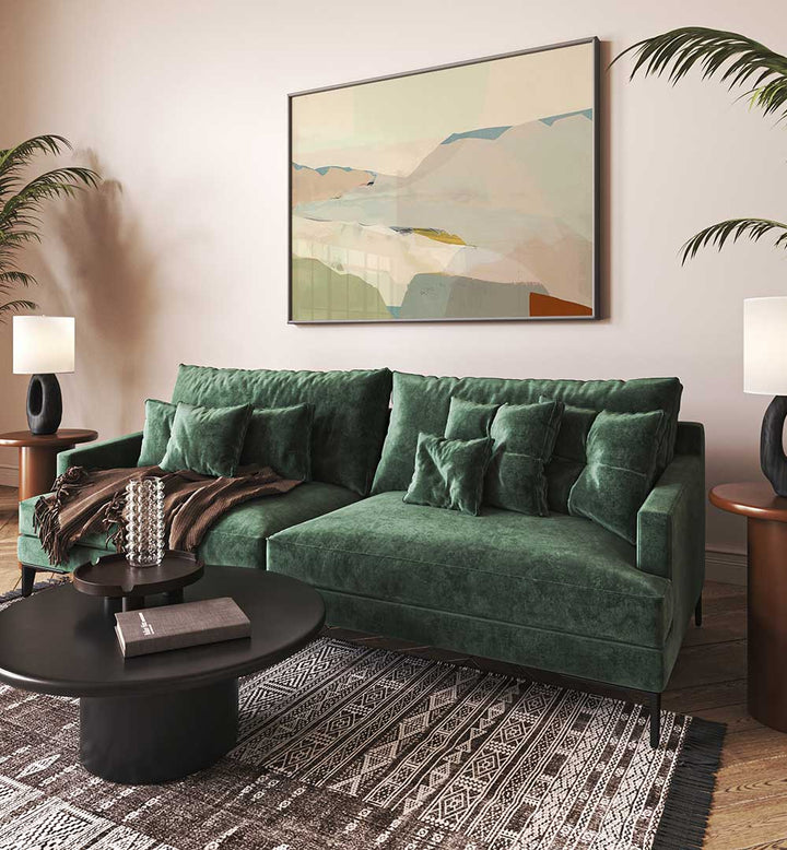 Transform your space with COLOURBLOCK II, LANDSCAPE PAINTINGS showcasing serene colors and textures for a stunning effect.