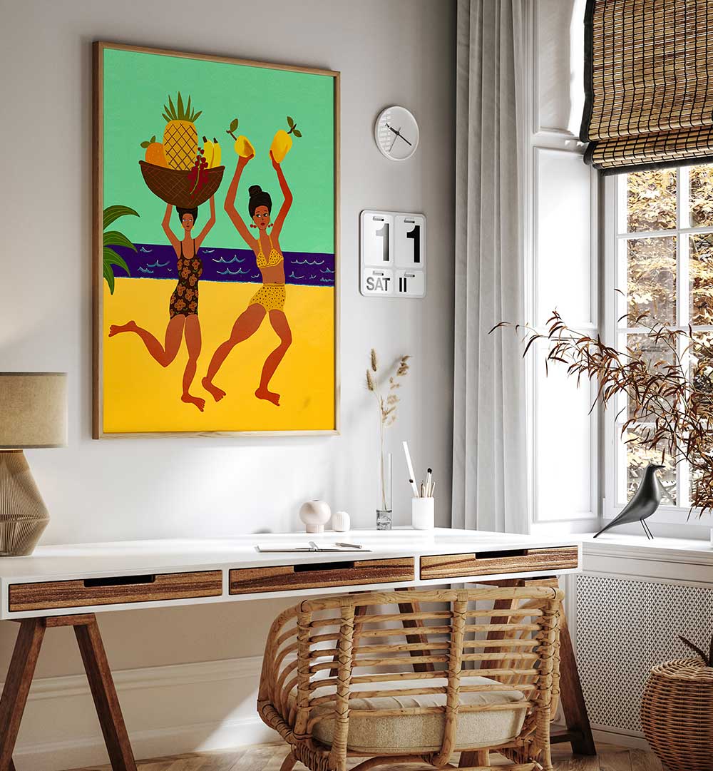 SUMMER TROPICAL FUN TIME II , BEACH PAINTINGS