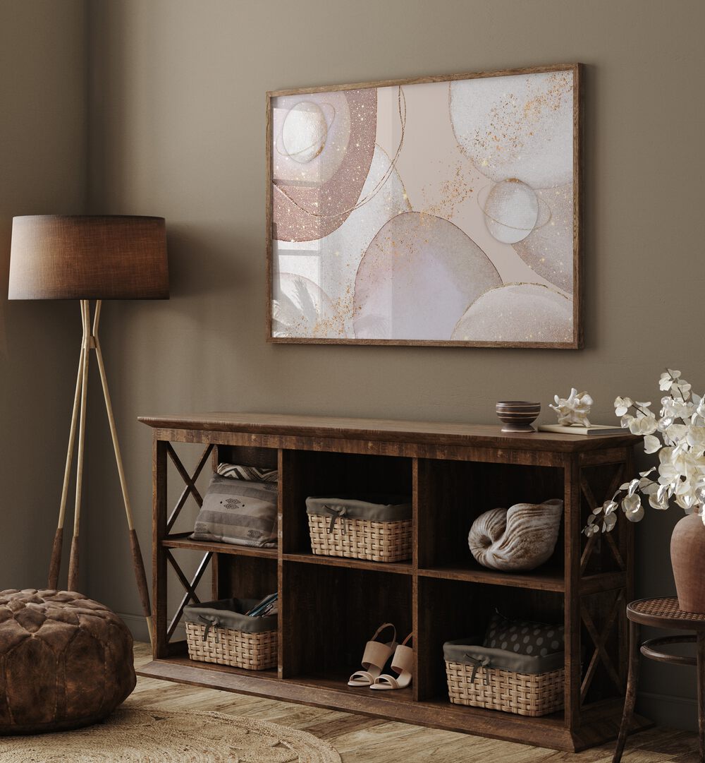 Elevate your decor with GOLDEN GALAXY, ABSTRACT PAINTINGS, showcasing stunning abstract expressionism.