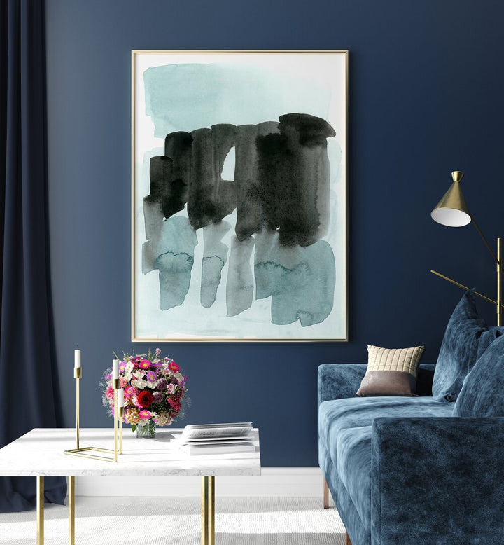 Elegant STATIC MOVEMENT, ABSTRACT PAINTINGS enhance modern interiors with captivating colors and forms, perfect for any space.