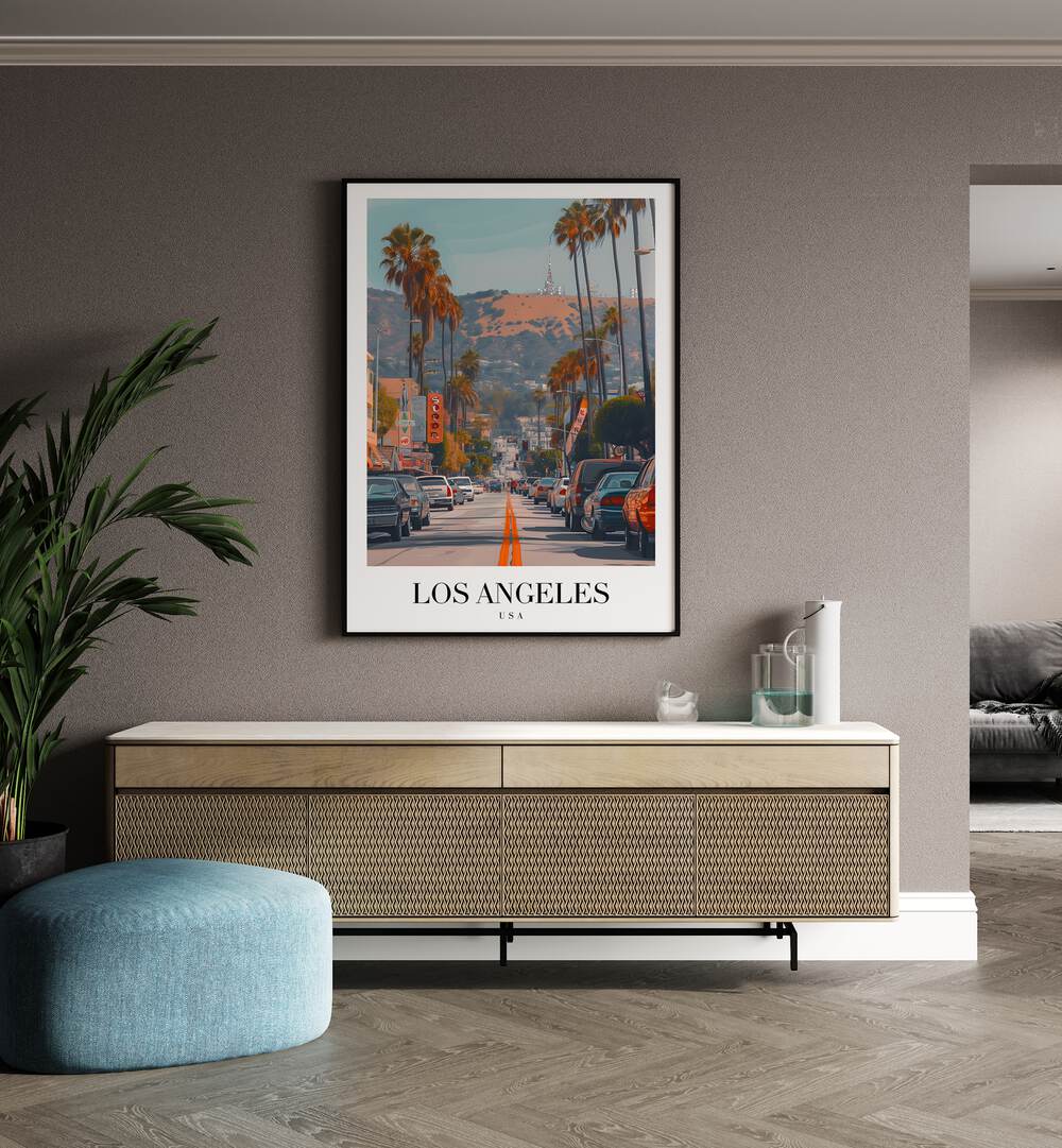 LOS ANGELES - USA I , TRAVEL POSTERS