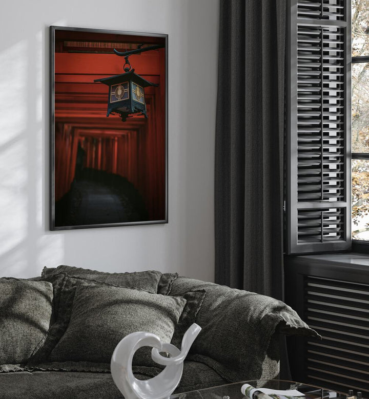 Golden Lantern, Japanese Paintings illuminate your space with elegance, perfect for homes and special events.