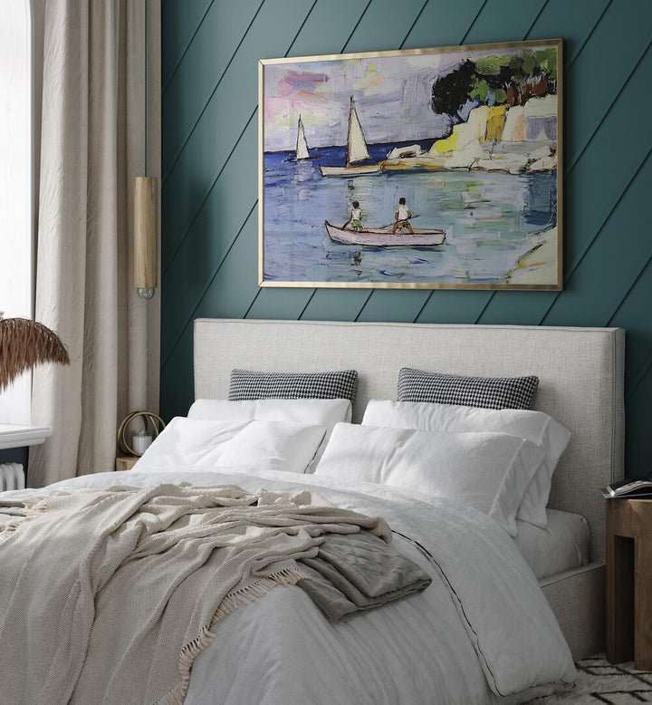 Two SAILBOATS glide across tranquil waters, capturing the essence of adventure and style for all sailors.