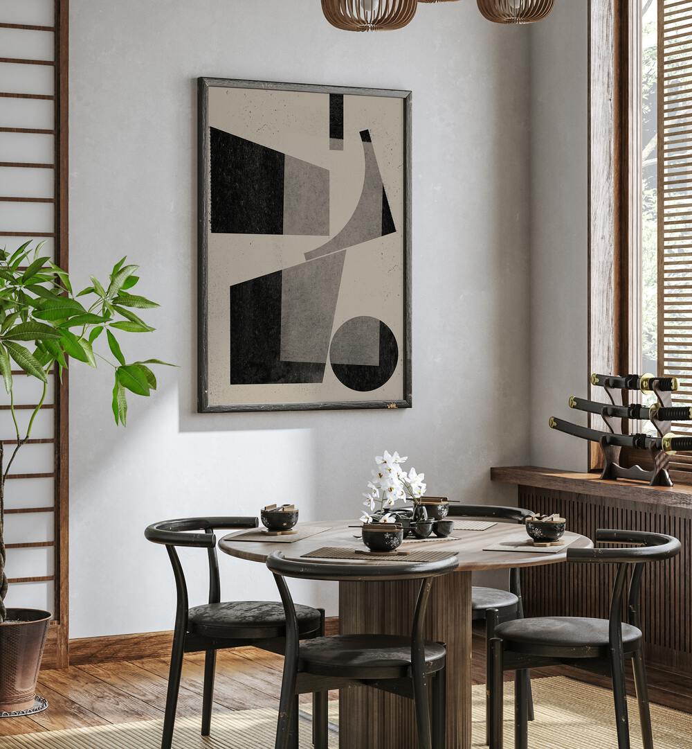 Elevate your space with PAPER CUT NO.VII, GEOMETRIC ART PRINTS, showcasing modern design and artistic flair.