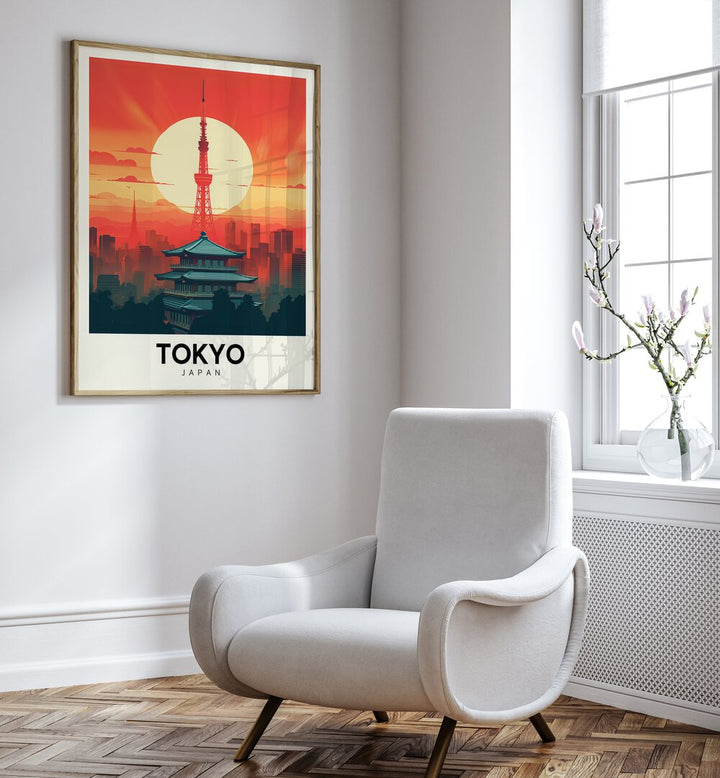 TOKYO TAPESTRY , TRAVEL POSTERS