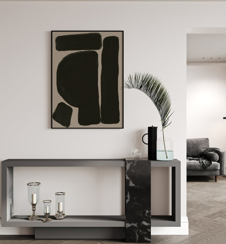 SIMPLE COMPOSITION MODERN ART, ABSTRACT PAINTINGS from MIUUS STUDIO enhancing contemporary interiors with unique design.