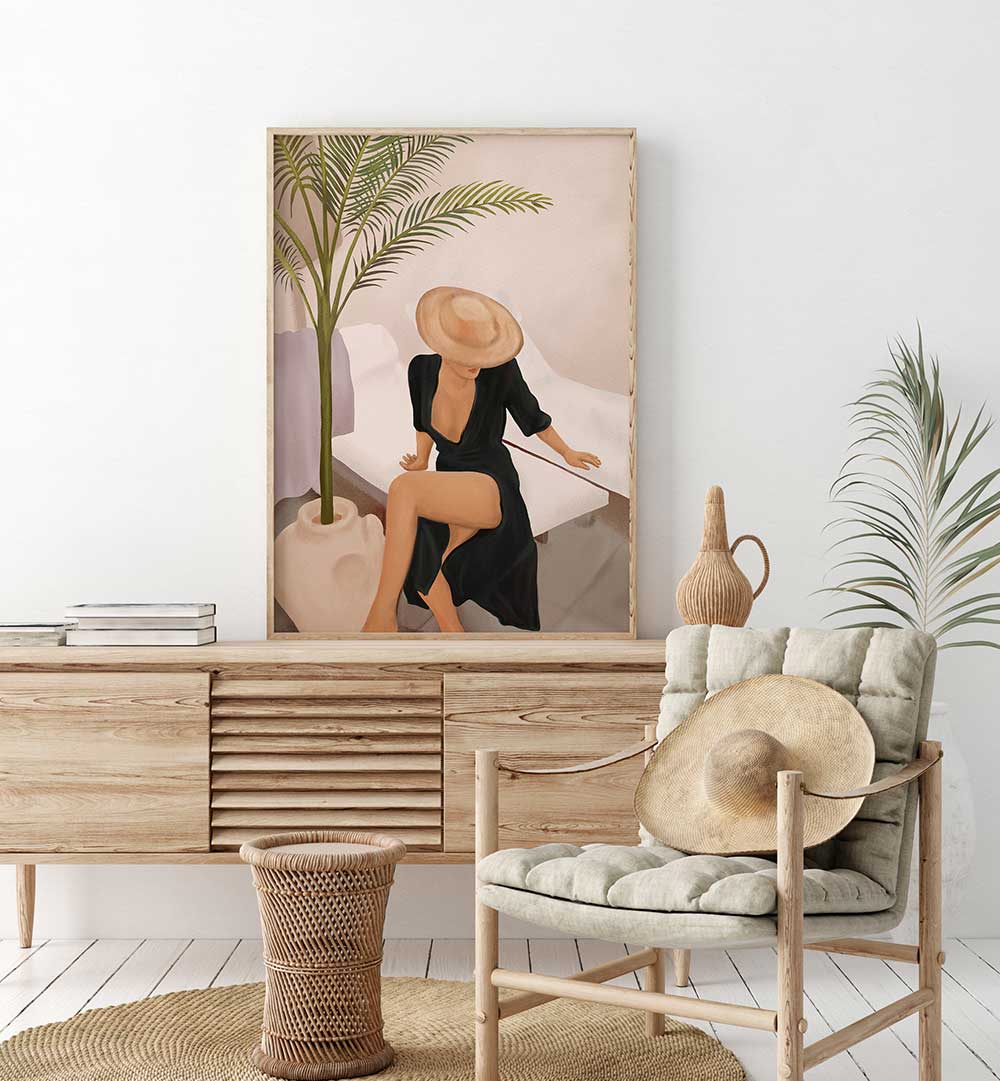 ELEGANCE IN RELAXATION , FASHION POSTERS