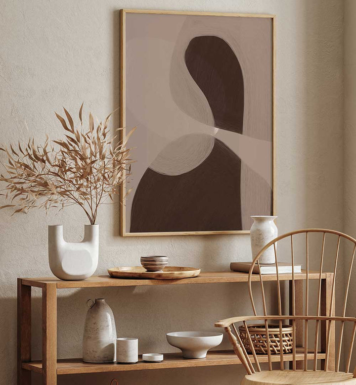 COLOUR PALETTE MOCHA MOUSSE II , ABSTRACT PAINTINGS