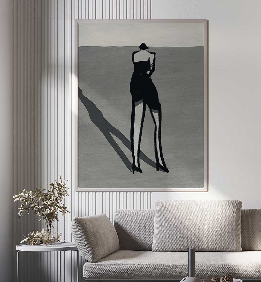 PORTRAIT AND SHADOW , PORTRAITS & FIGURATIVE ILLUSTRATIONS