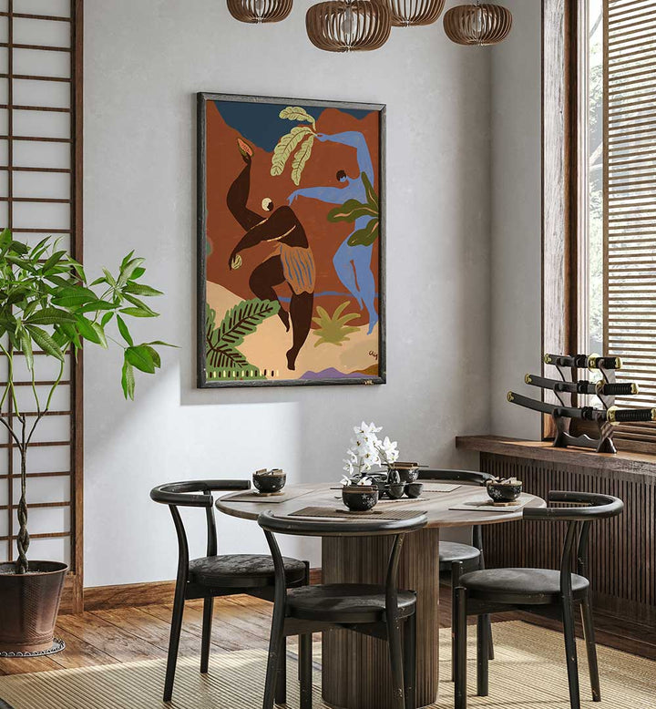 Wild Rhythm , BOHO ART PAINTINGS