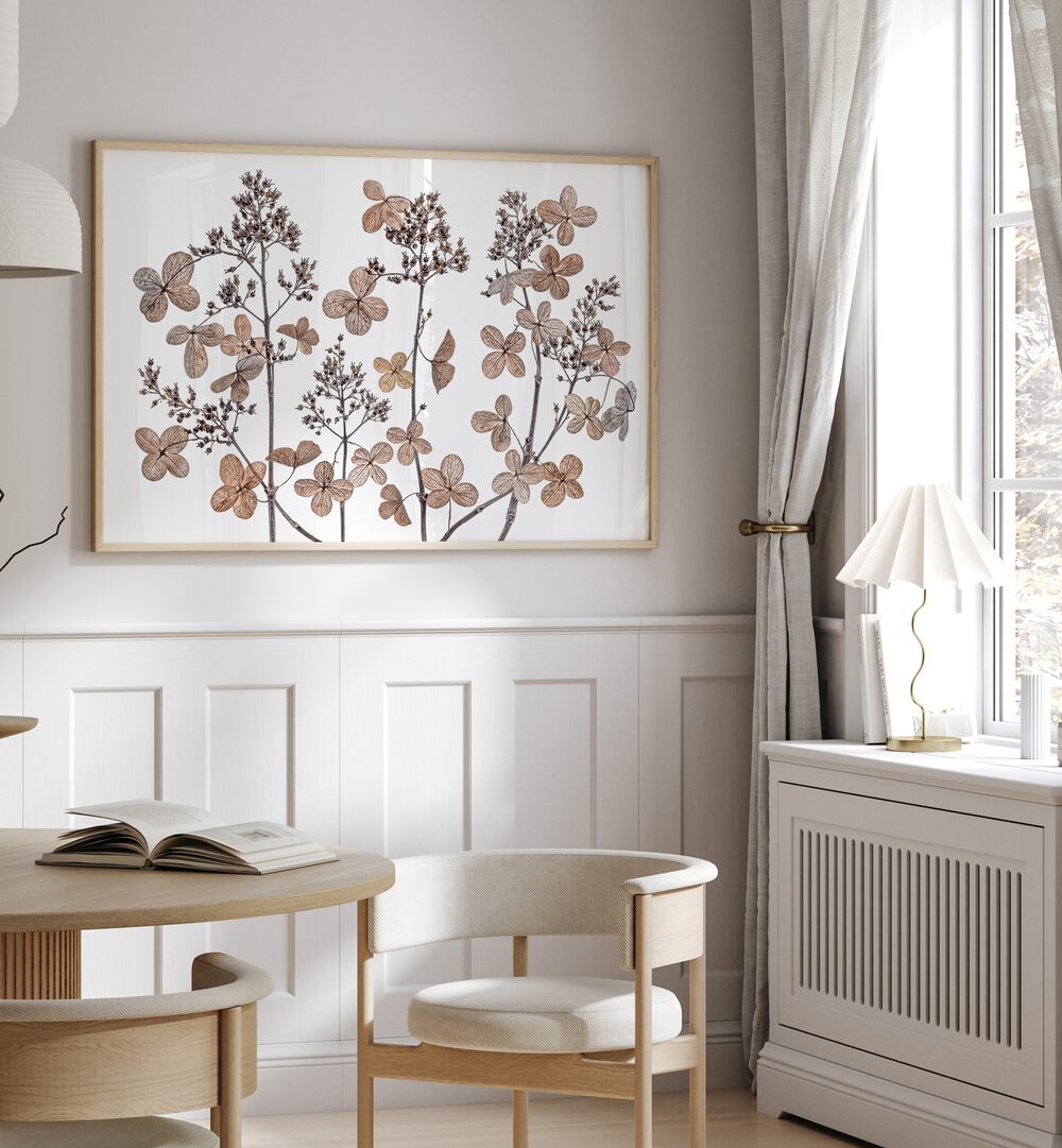 Stunning HYDRANGEA PANICULATA, FLORAL FLOWER PAINTINGS enhance decor with elegant floral designs and captivating beauty.