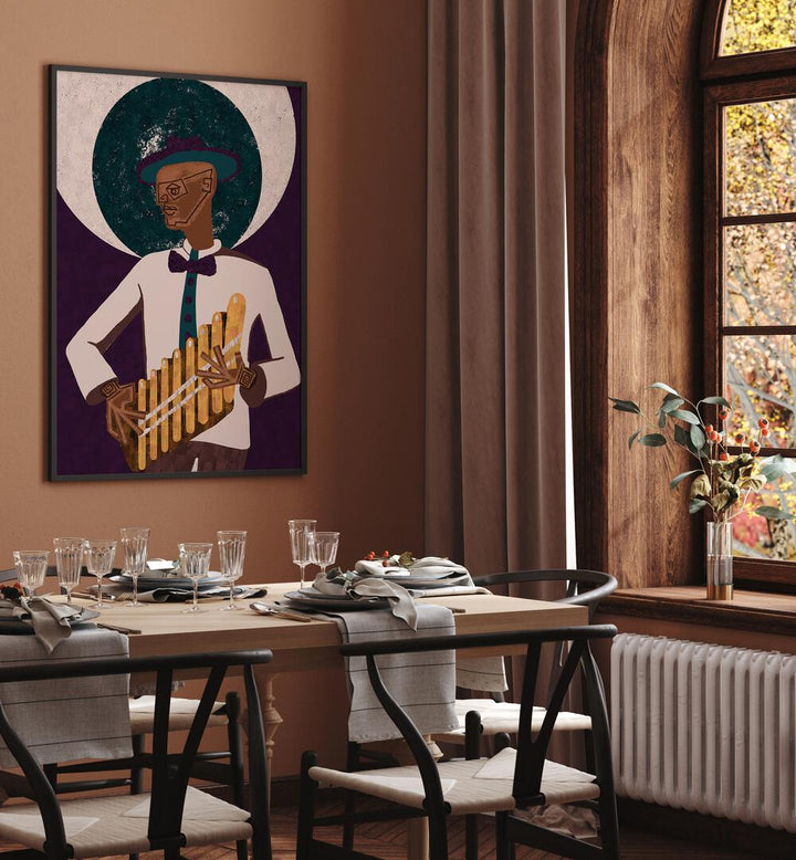 Elevate your space with the MUSICIAN GUY VI, MOVIE POSTERS featuring a unique artistic design for music lovers.