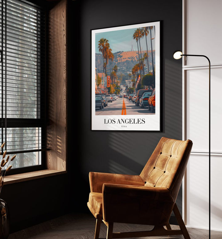 LOS ANGELES - USA I , TRAVEL POSTERS