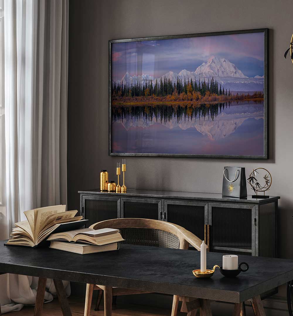 DENALI REFLECTION , PHOTOGRAPHY PRINTS