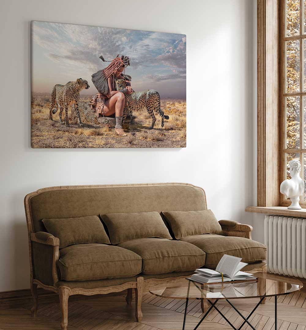 CHEETAH PRAYER  , PHOTOGRAPHY PRINTS