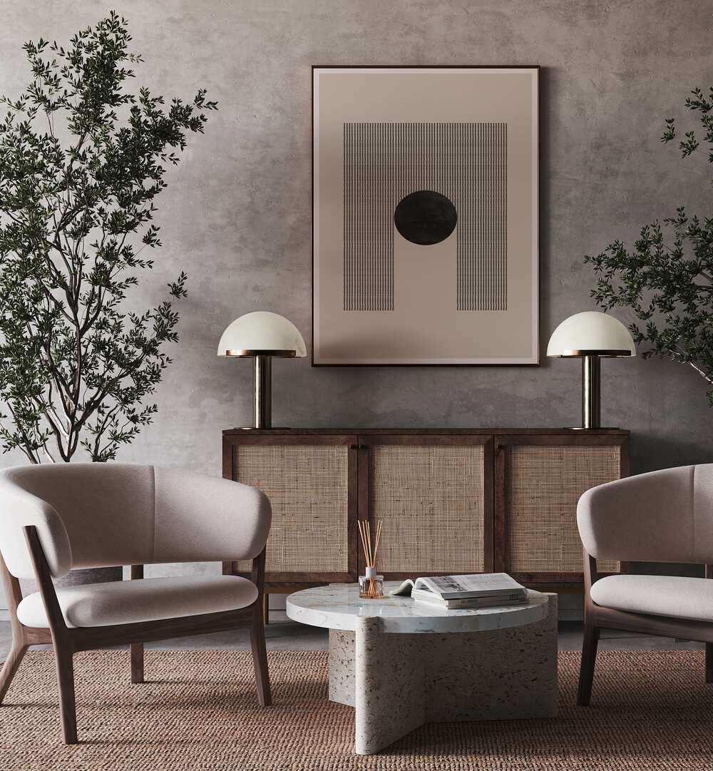 Stylish BLACK GEOMETRIC SHAPES, GEOMETRIC ART PRINTS from Miuus Studio enhance modern living spaces with sophistication.