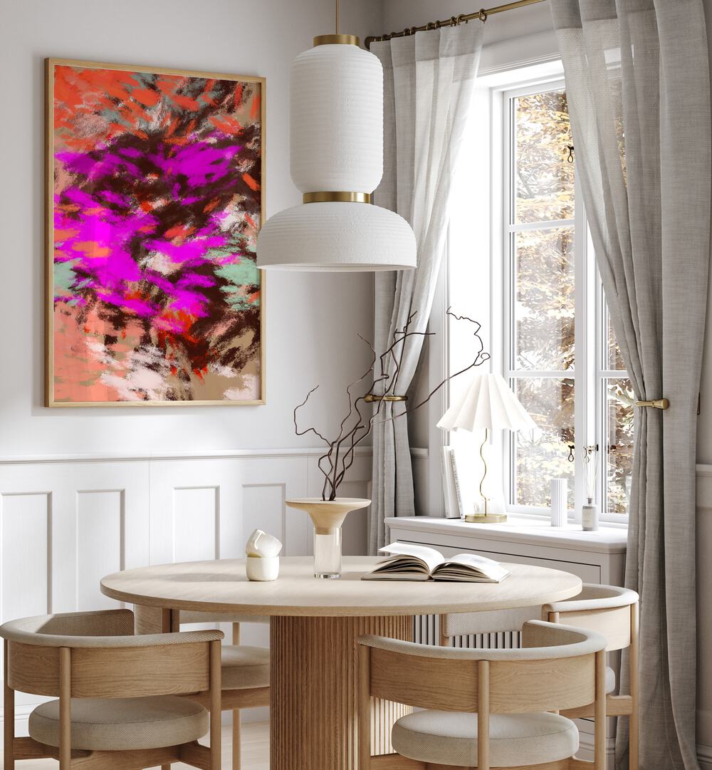 Brighten your space with LAZY SUMMER DAYS V, ABSTRACT PAINTINGS, perfect for cozy afternoon relaxation.