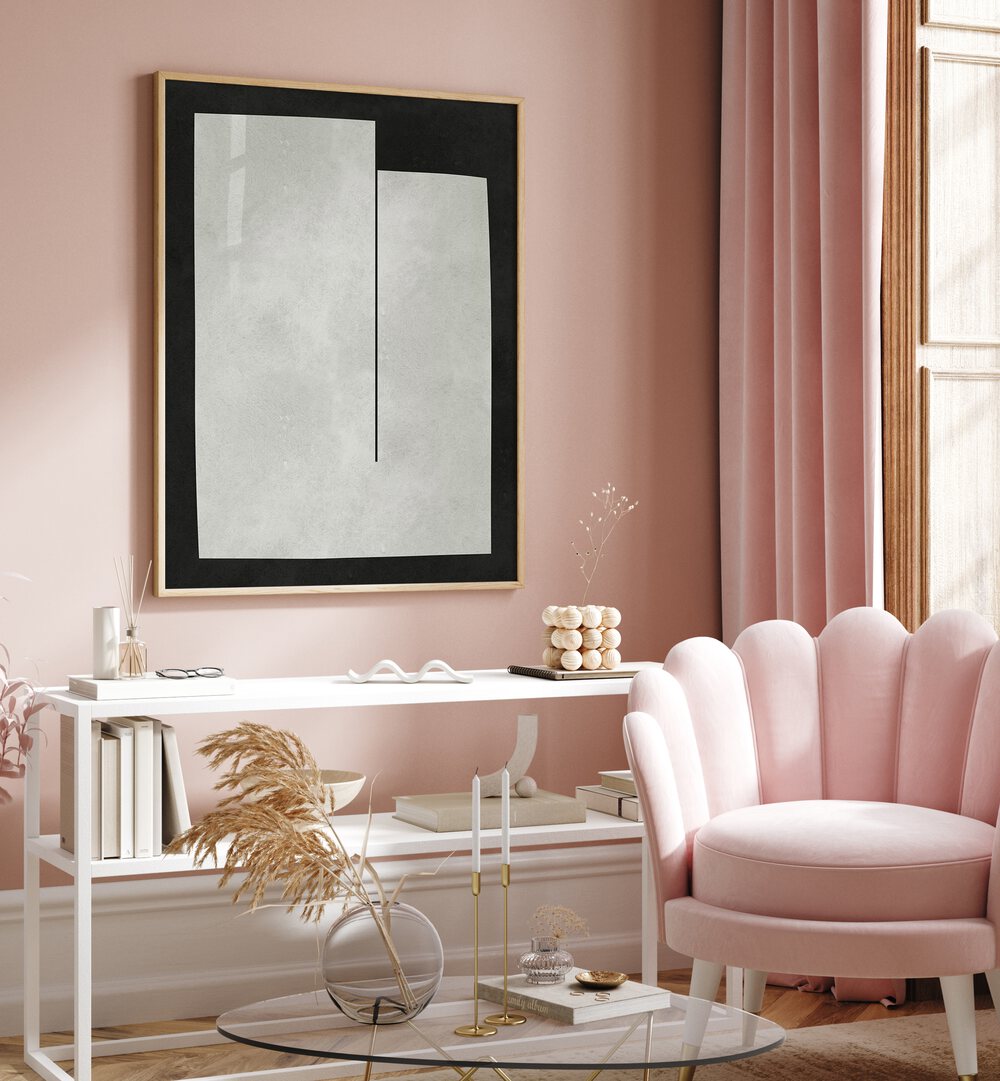 Stylish MODERN SHAPES IV, GEOMETRIC ART PRINTS enhance contemporary spaces with captivating designs. Perfect for modern homes.