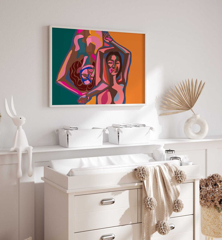 Vibrant depiction from MARIA A KARLA II, PORTRAITS & FIGURATIVE ILLUSTRATIONS, perfect for art lovers.
