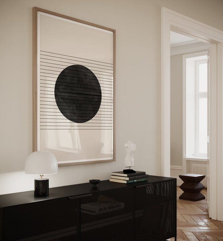 Elevate your decor with BAB VII, GEOMETRIC ART PRINTS from The Miuus Studio, showcasing modern elegance in any space.