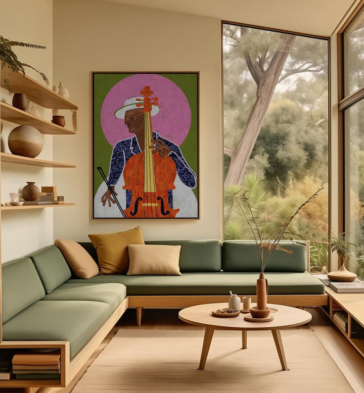 Stylish MUSICIAN GUY VII, MOVIE POSTERS adorns a modern space, inspiring creativity and passion for music.
