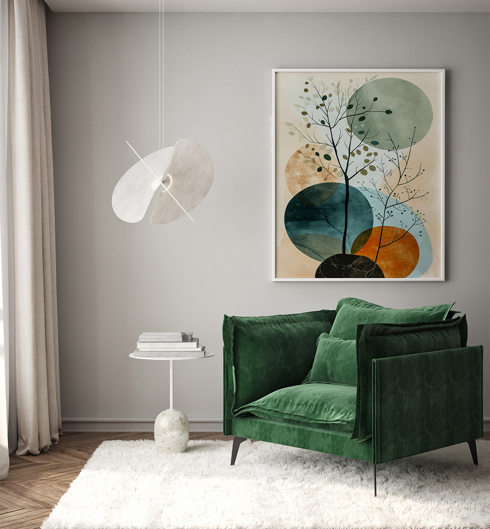 MINIMAL CALMS VIII  , FLORAL FLOWER PAINTINGS