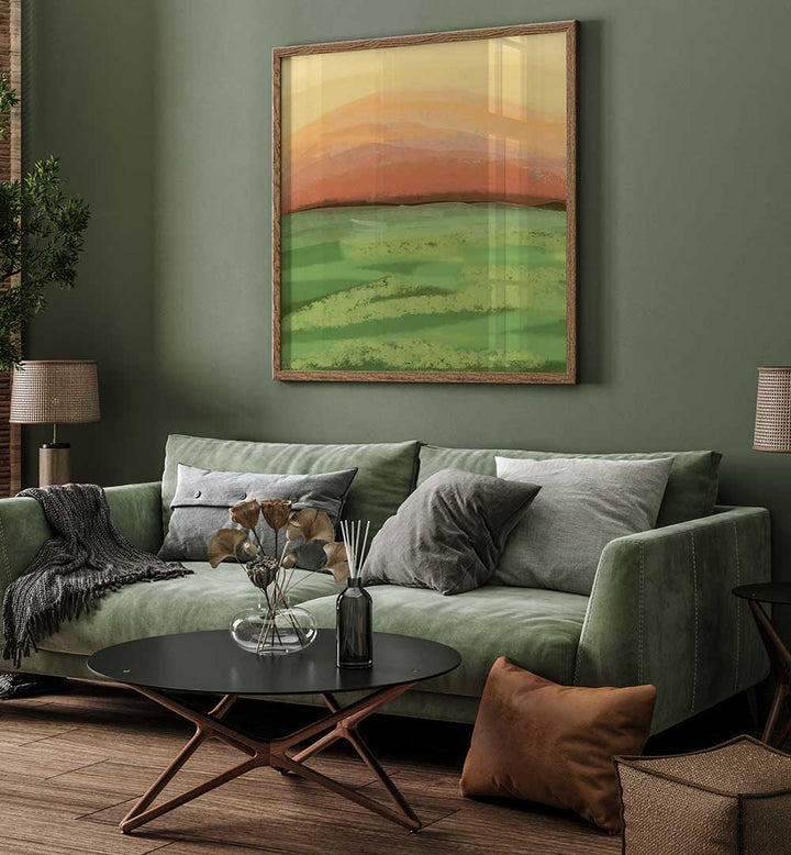 SUNSET , LANDSCAPE PAINTINGS