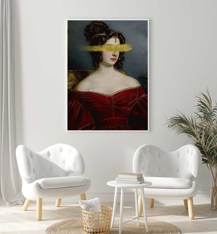 GOLD MARINANNA , ALTERED ART PRINTS
