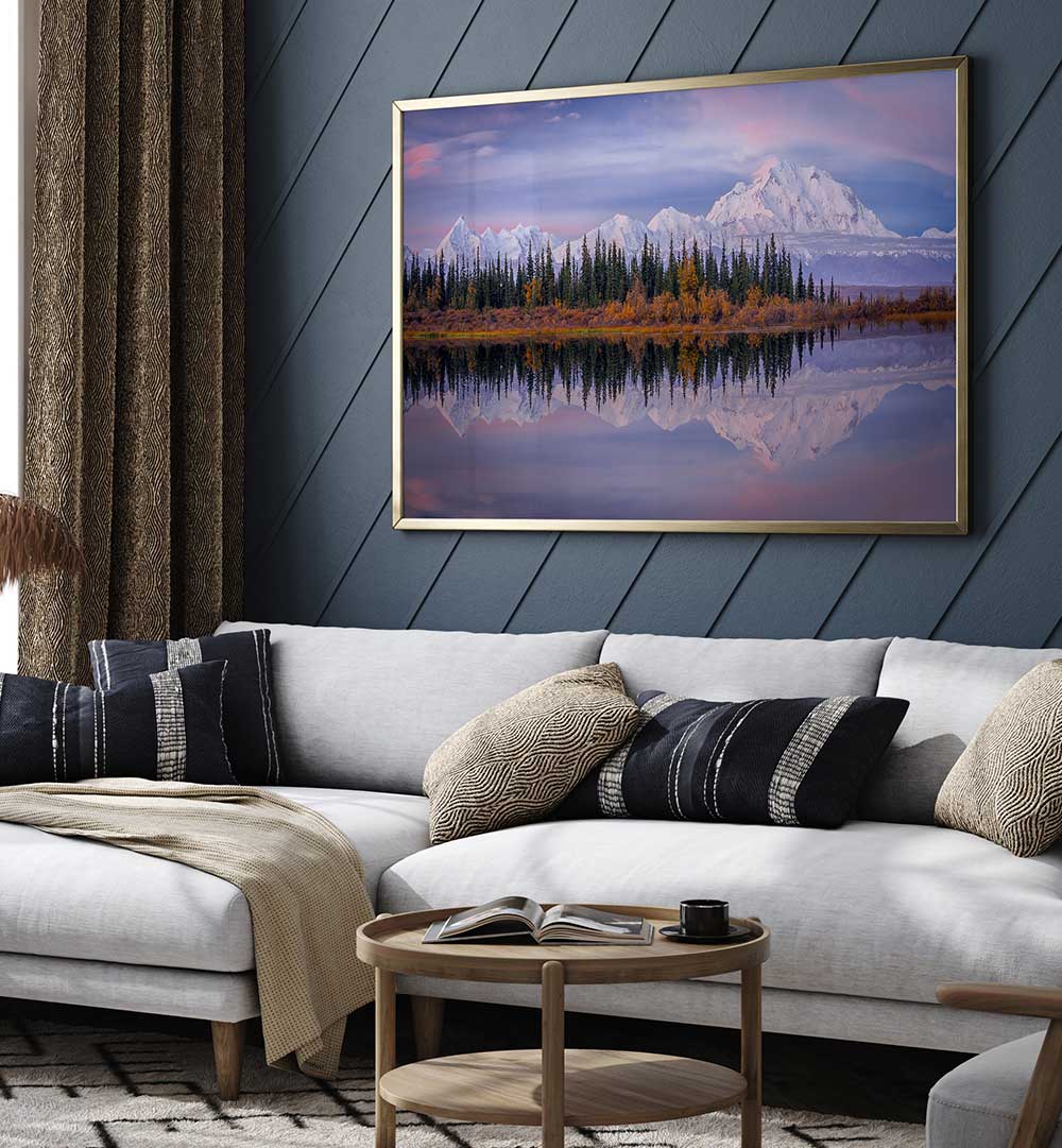 DENALI REFLECTION , PHOTOGRAPHY PRINTS