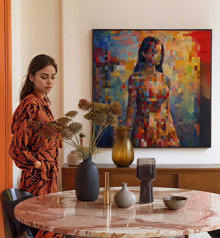 MOSAIC HER , PORTRAITS & FIGURATIVE ILLUSTRATIONS