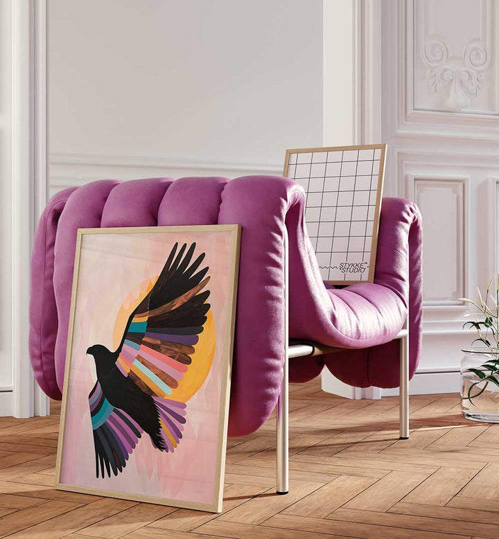 WAKING BIRD , ANIMAL PAINTINGS