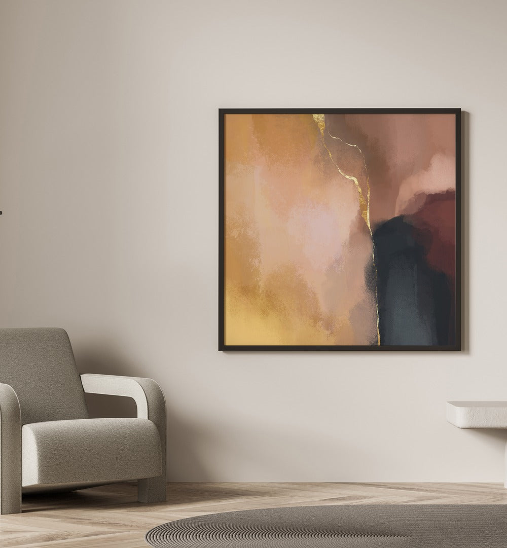 Elegant STAY CALM, ABSTRACT PAINTINGS enhance your space, promoting tranquility and relaxation in any setting.