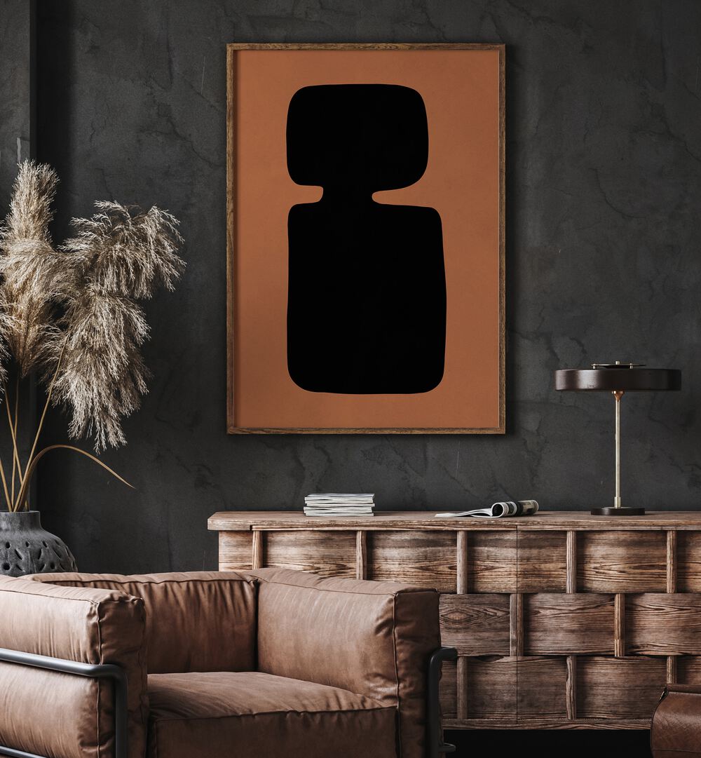 Stylish TRIBAL SHAPES XIX, GEOMETRIC ART PRINTS enhance modern decor with an intriguing blend of design and inspiration.