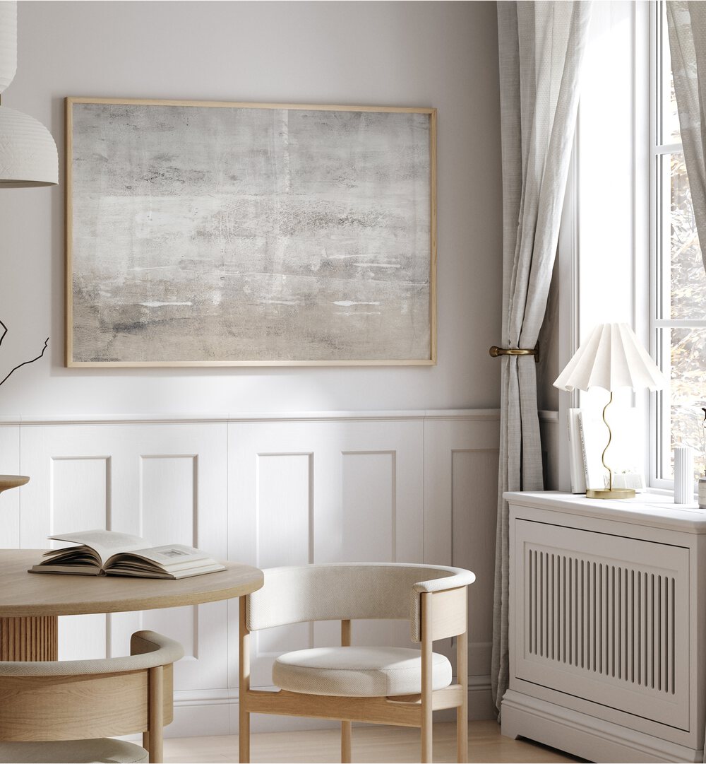 Elevate your decor with EARTHY NEUTRALS BEIGE, ABSTRACT PAINTINGS that blend warmth and sophistication seamlessly.