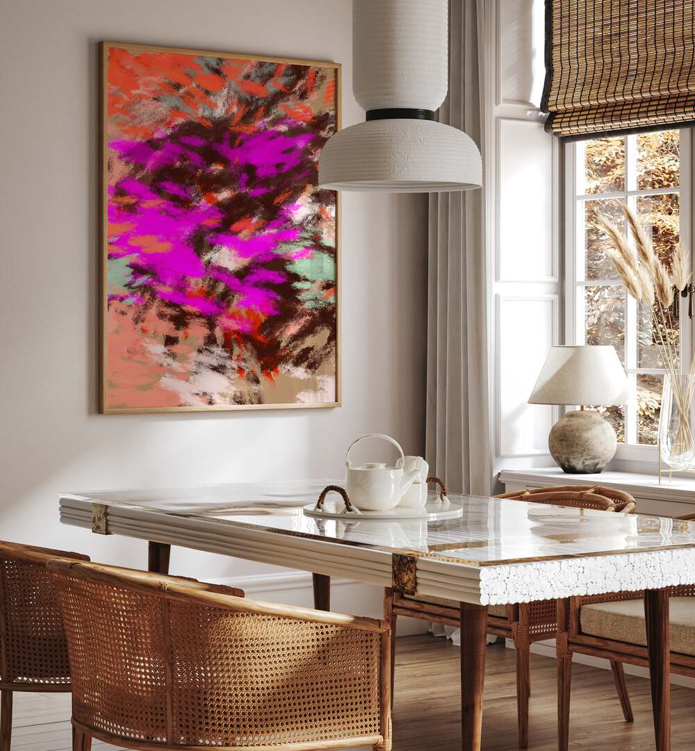 Brighten your space with LAZY SUMMER DAYS V, ABSTRACT PAINTINGS, perfect for cozy, sunlit afternoons.