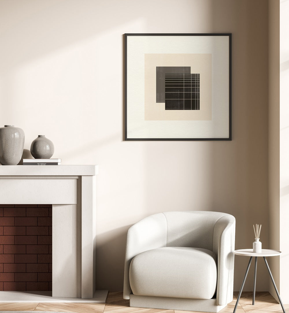 PAPER OBJECT III, GEOMETRIC ART PRINTS enhance your decor with modern elegance and unique design elements.