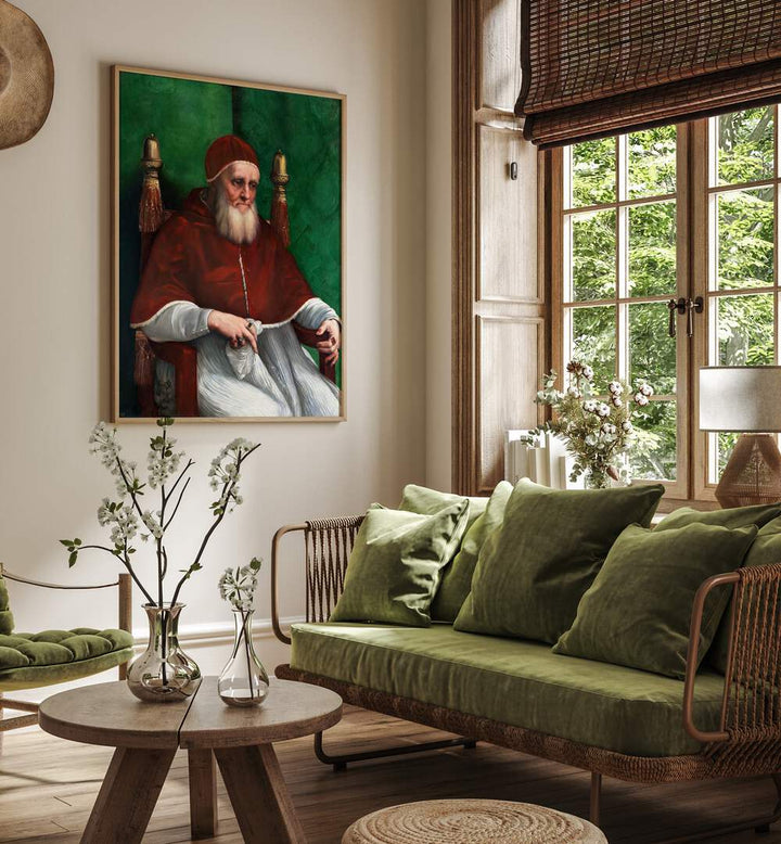 PORTRAIT OF POPE JULIUS II  , VINTAGE PAINTINGS