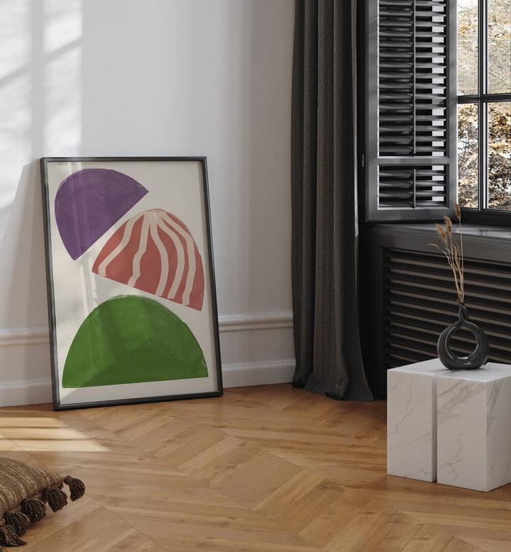 Bright and stylish WATERCOLOR MODERN FLOWERS, GEOMETRIC ART PRINTS enhance any living space with contemporary elegance.