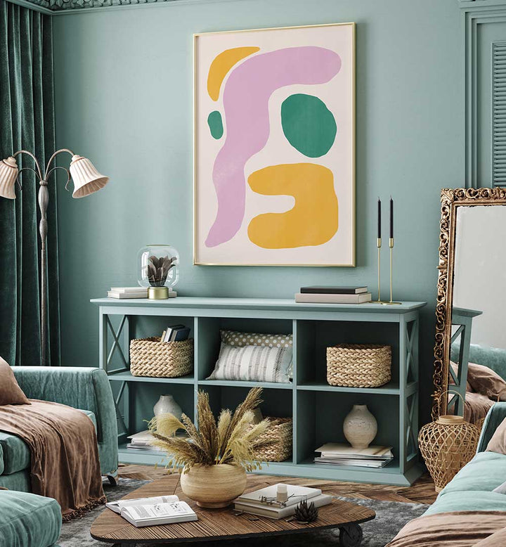 COLOR PASTEL ABSTRACT , ABSTRACT PAINTINGS