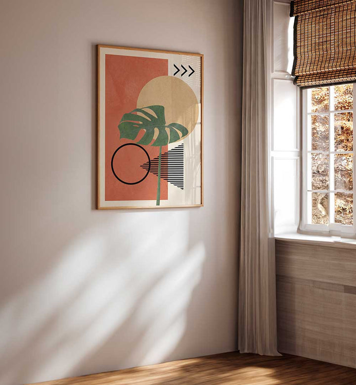 GEOMETRIC BOTANICA , BOHO ART PAINTINGS