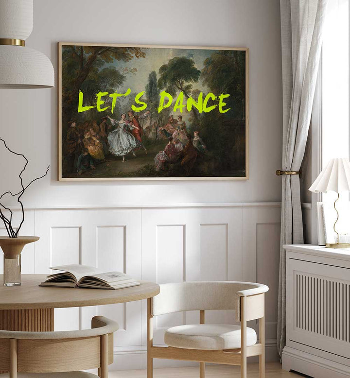LET'S DANCE , ALTERED ART PRINTS