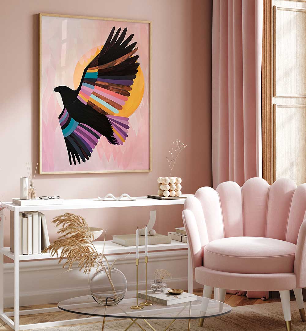 WAKING BIRD , ANIMAL PAINTINGS